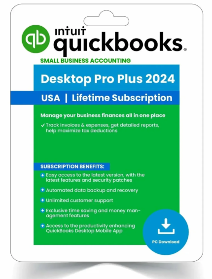 Quickbooks Desktop Pro plus 2024 - Lifetime License